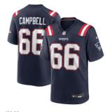 Will Campbell, New England Patriots Nike Jersey - Navy